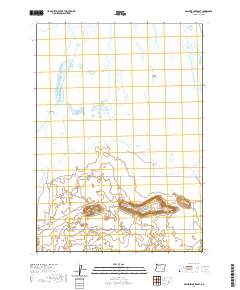 Malheur Lake East 2020 topographic map thumbnail