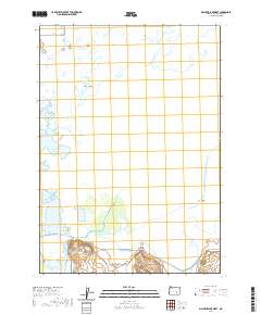 Malheur Lake West 2020 topographic map thumbnail