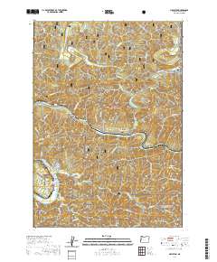 Mapleton 2020 topographic map thumbnail