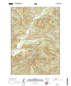 Marcola 2020 topographic map thumbnail