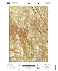 Meacham Lake 2020 topographic map thumbnail
