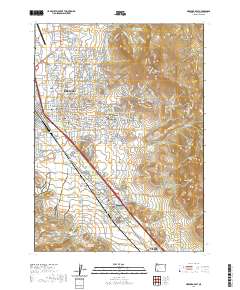 Medford East 2020 topographic map thumbnail