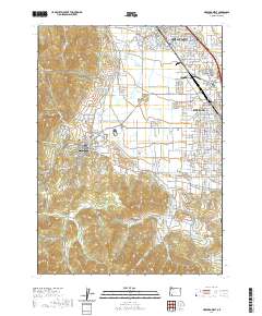 Medford West 2020 topographic map thumbnail