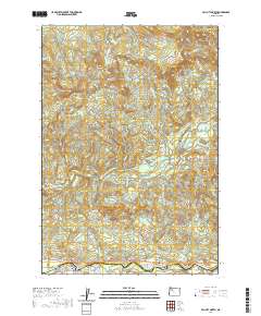 Mill City North 2020 topographic map thumbnail