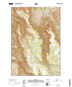 Miller Flat 2020 topographic map thumbnail