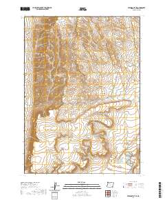 Miranda Flat SE 2020 topographic map thumbnail