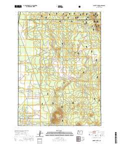 Moffitt Butte 2020 topographic map thumbnail