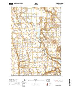 Moon Reservoir 2020 topographic map thumbnail