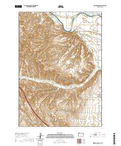 Moores Hollow 2020 topographic map thumbnail