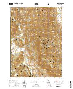 Morgan Butte 2020 topographic map thumbnail
