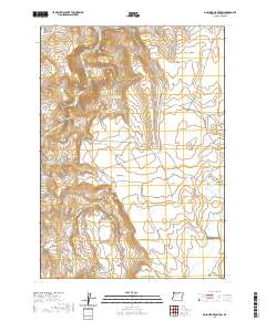 Mosquito Mountain 2020 topographic map thumbnail