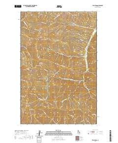 Twin Crags 2020 topographic map thumbnail