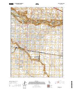 Twin Falls 2020 topographic map thumbnail
