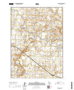 Twin Falls NE 2020 topographic map thumbnail