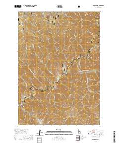Twin Springs 2020 topographic map thumbnail