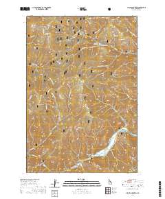 Ulysses Mountain 2020 topographic map thumbnail