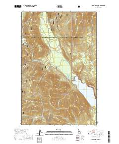 Upper Priest Lake 2020 topographic map thumbnail