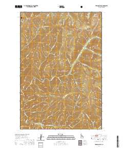 Vermilion Peak 2020 topographic map thumbnail