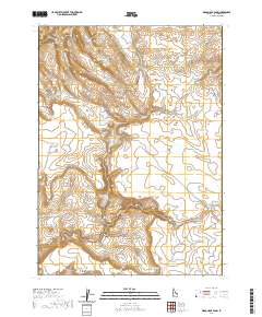 Wagon Box Basin 2020 topographic map thumbnail