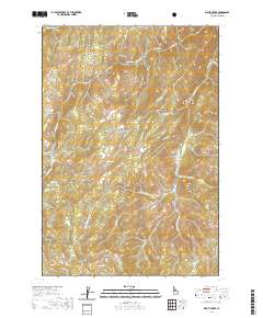 Wapiti Creek 2020 topographic map thumbnail