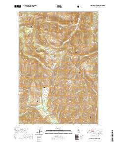 War Eagle Mountain 2020 topographic map thumbnail