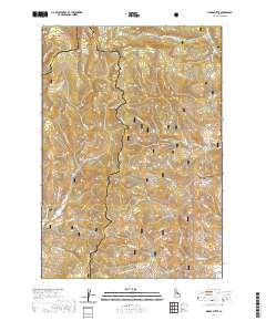 Wards Butte 2020 topographic map thumbnail