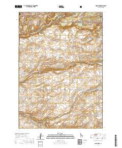 Warm River 2020 topographic map thumbnail