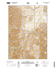 Warren Mountain 2020 topographic map thumbnail