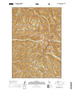 Watchtower Peak 2020 topographic map thumbnail