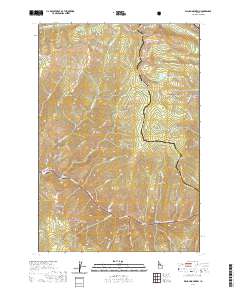 Waugh Mountain 2020 topographic map thumbnail