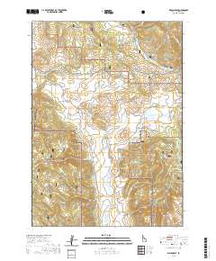 Wayan East 2020 topographic map thumbnail