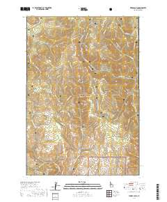 Weasel Gulch 2020 topographic map thumbnail