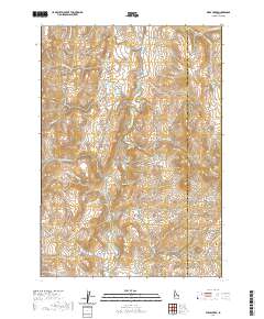 Webb Creek 2020 topographic map thumbnail