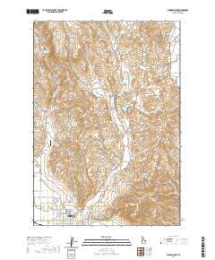 Weiser North 2020 topographic map thumbnail