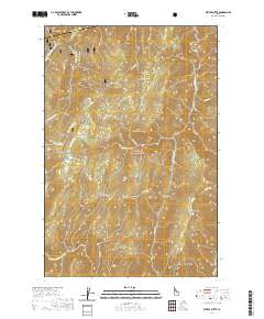 Weitas Butte 2020 topographic map thumbnail
