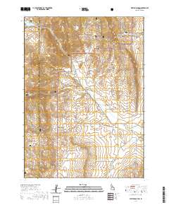 Weston Canyon 2020 topographic map thumbnail