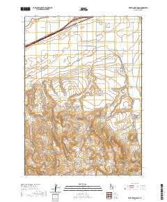 Wheatgrass Bench 2020 topographic map thumbnail