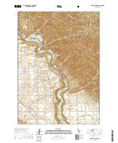 Wheaton Mountain 2020 topographic map thumbnail