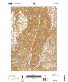 White Bird 2020 topographic map thumbnail