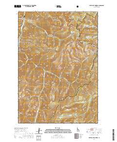 White Goat Mountain 2020 topographic map thumbnail