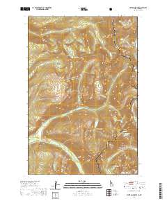 White Sand Lake 2020 topographic map thumbnail