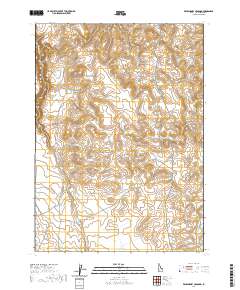 Wickahoney Crossing 2020 topographic map thumbnail