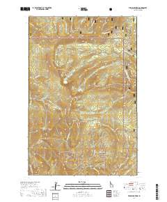 Widow Mountain 2020 topographic map thumbnail
