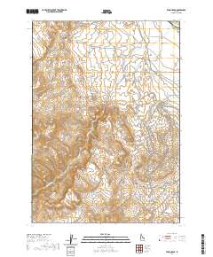Wilson Peak 2020 topographic map thumbnail