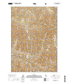 Wolf Creek 2020 topographic map thumbnail