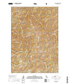 Wood Hump 2020 topographic map thumbnail