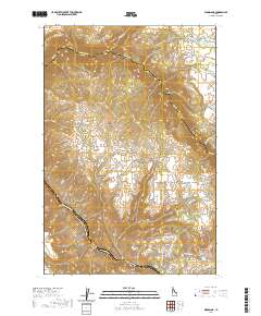 Woodland 2020 topographic map thumbnail