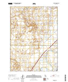 Woodville 2020 topographic map thumbnail