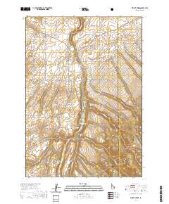 Wright Creek 2020 topographic map thumbnail
