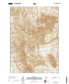 Yandell Springs 2020 topographic map thumbnail